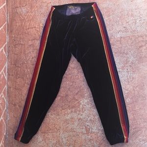 Aviator Nation Navy Velvet Sweatpants - Size L